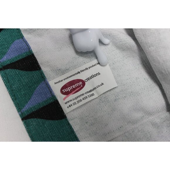 Ahluwalia Newgen 30 x Bags of Ethics geometric print large shopping tote bag - Picture 13 of 16